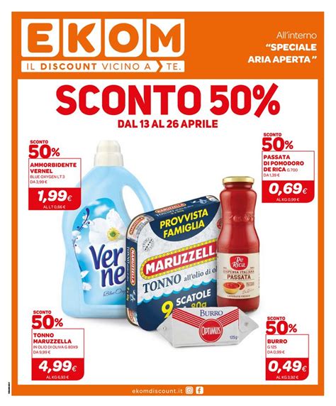 Volantino Ekom Sconto Dal Al