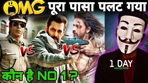 Tiger 3 Vs Pathan Vs Jawan Box Office Collection Worldwide Shahrukh