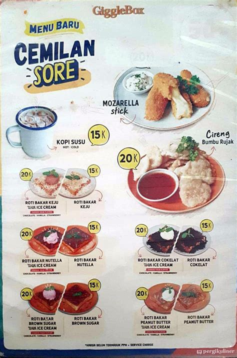 Selalu Diperbarui Menu Giggle Box Ngagel Surabaya