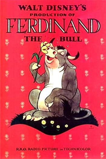 Cartoon Pictures and Video for Ferdinand The Bull (1938) | BCDB