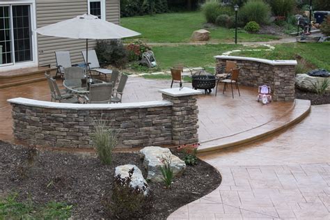 Stamped Concrete Patio Designs