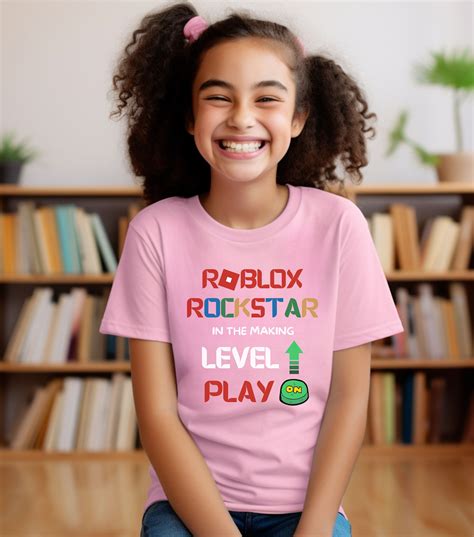 Roblox Kids Birthday Shirt Roblox Shirt Gamer Shirt Roblox Lover