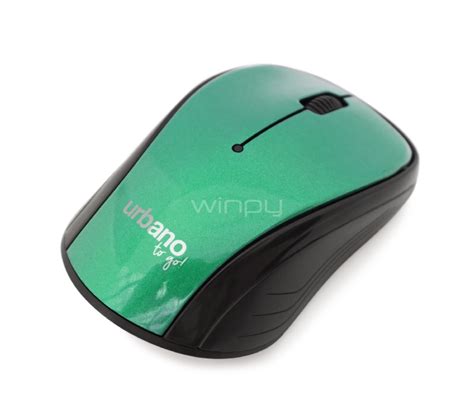 Mouse Óptico Inalámbrico Urbano Design M862 Mint Winpycl