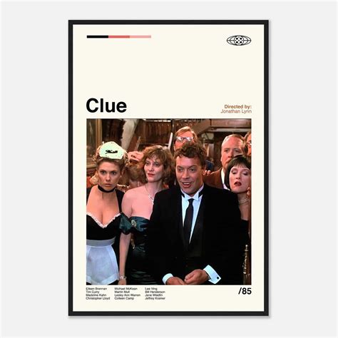 Clue Movie Poster, Clue Poster, Jonathan Lynn - Citiesbox