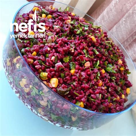 Şalgamlı Bulgur Salatası videolu Nefis Yemek Tarifleri