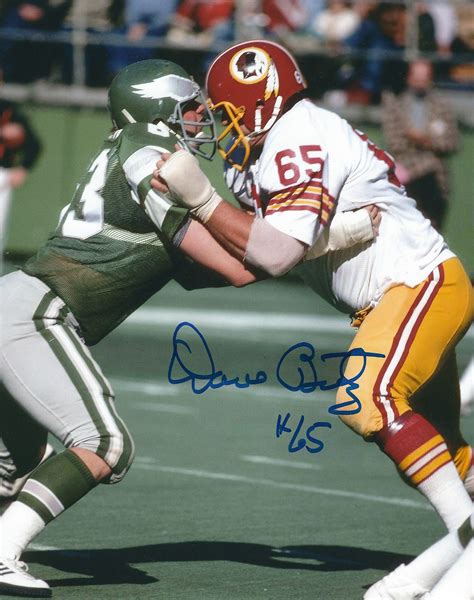 Autographed Dave Butz 8x10 Washington Redskins Photo Main Line Autographs