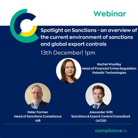 Spotlight On Sanctions An Overview Of The Current Environment Of