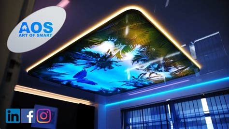 Stretch Ceiling Light Installation | Shelly Lighting