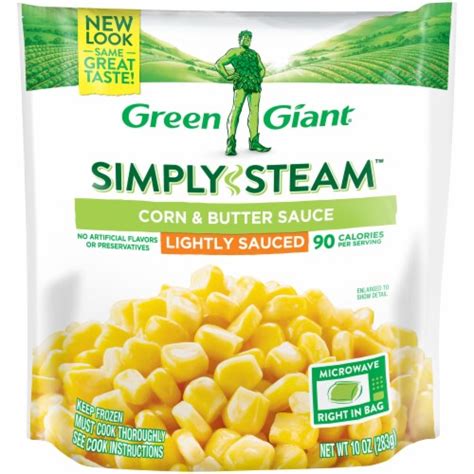 Green Giant Steamers Lightly Sauced Corn Butter Sauce Frozen