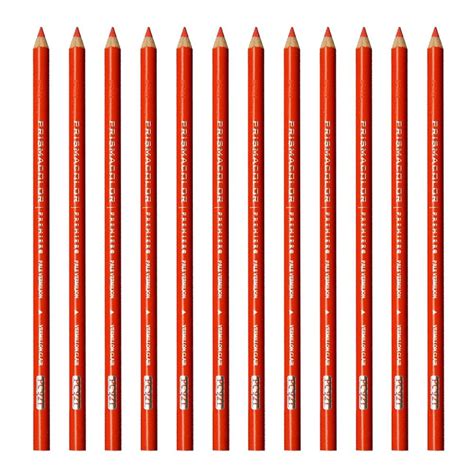 Prismacolor Premier Colored Pencil PC921 Pale Vermillion Set Of 12