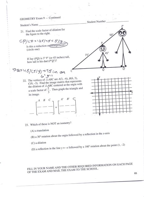 Dilations And Scale Factor Worksheet Pro Worksheet