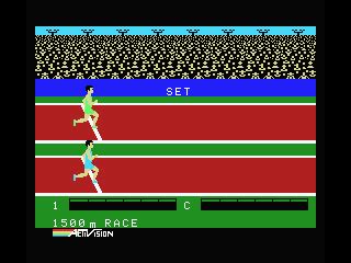 Screenshot Of The Activision Decathlon MSX 1983 MobyGames