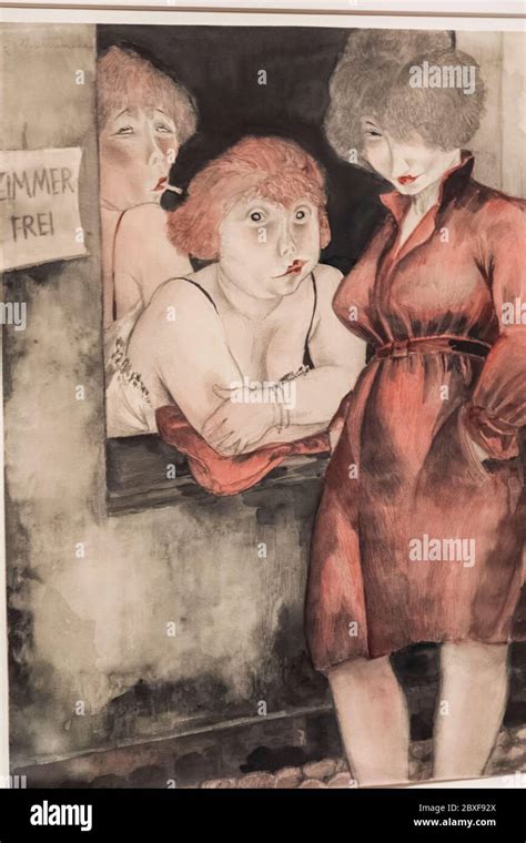 Painting Titled Free Room Zimmer Frei By Jeanne Mammen Dated 1930