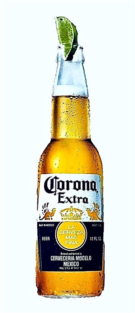 Corona Extra Beer Bottle W Lime Tin Sign New And Free Shipping Well