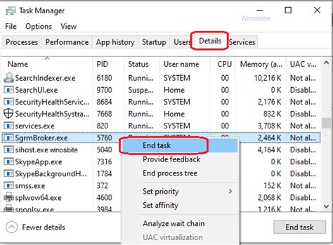 Sgrmbroker Exe What Is It Uses How To Fix High Memory Usage