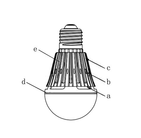 Screw Free Light Emitting Diode Led Bulb Lamp Eureka Patsnap