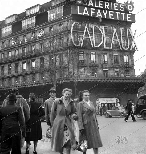paris galeries lafayette dans les annees