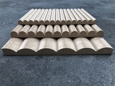 Ribbed Mdf Panels Mm Mm Mm Ribs Scandinavian Profiles