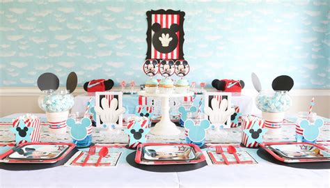 Mickey Mouse 1st Birthday Decorations Ideas