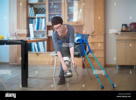 Leg Brace High Resolution Stock Photography and Images - Alamy