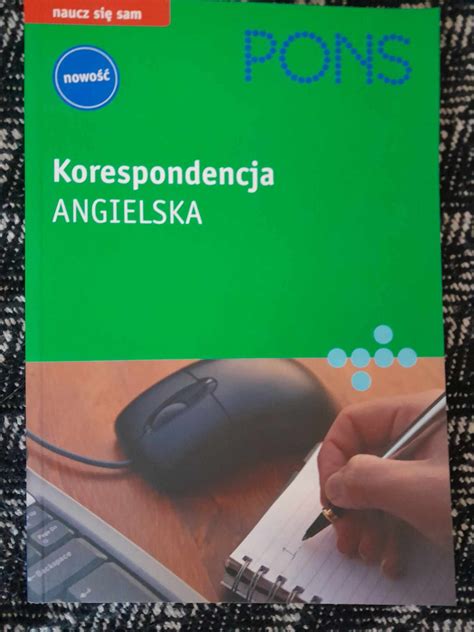 PONS Korespondencja angielska Z Nadstoga Kraków Kup teraz na