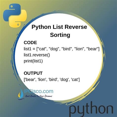 Python List Sort How To Sort Lists Sort Reverse Methods Ipcisco Hot Sex Picture