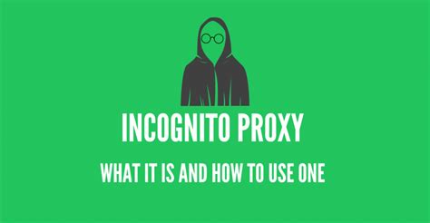 Incognito Proxy What It Is And How To Use It RapidSeedbox