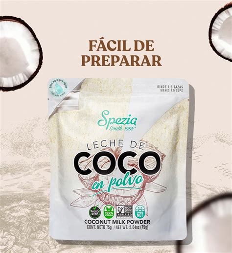 Leche De Coco En Polvo Spezia G Comisariato Naturista