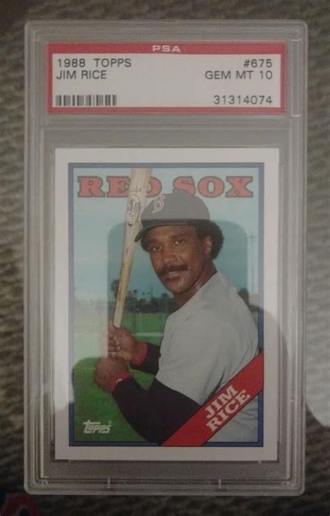 Auction Prices Realized Baseball Cards 1988 Topps Jim Rice