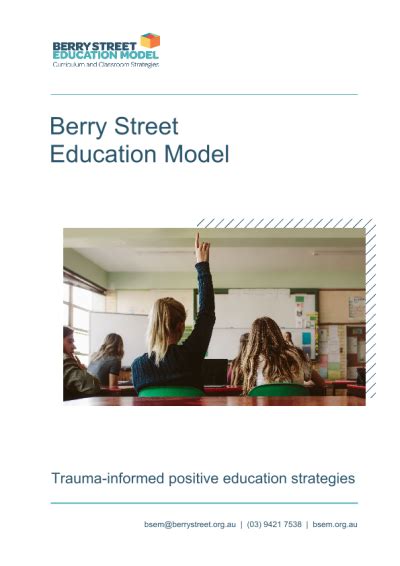 Berry Street Education Model Trauma Informed Positive Education