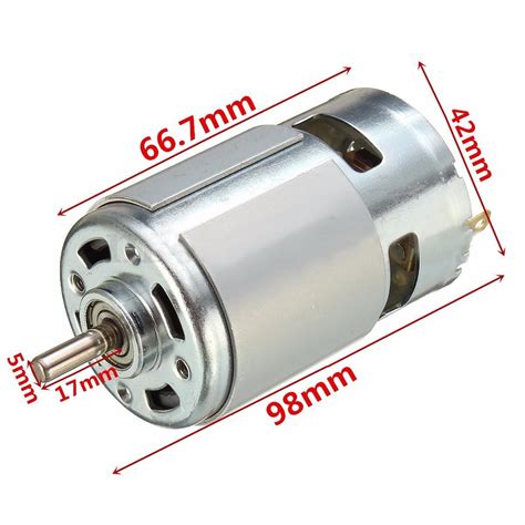 Motor V Dc Motor With Bearing V V Rpm Et