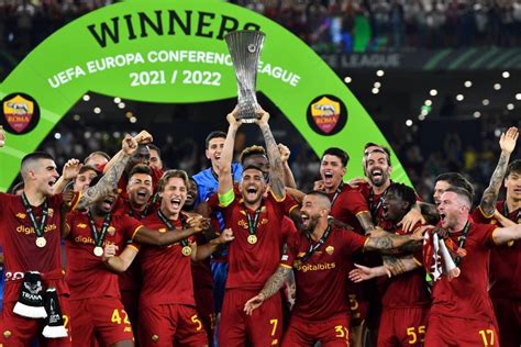 La Roma es el primer campeón de la UEFA Europa Conference League