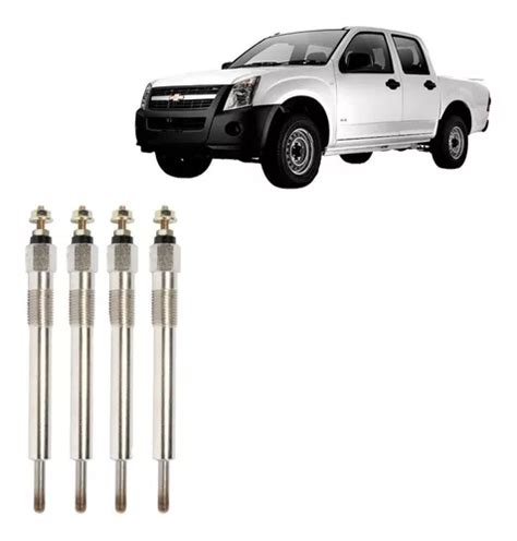 Set 4 Bujia Incandescente Para Chevrolet Luv Dmax 3 0 05 11 Cuotas