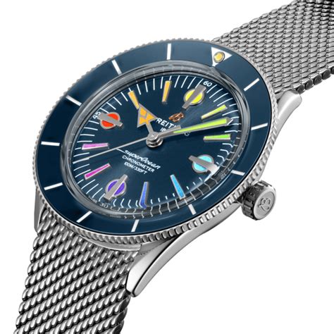 Superocean Heritage 57 Special Edition II Stainless Steel Blue