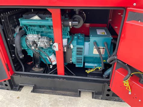 Genrite 25kva Silenced Diesel Generator Ledger Machinery