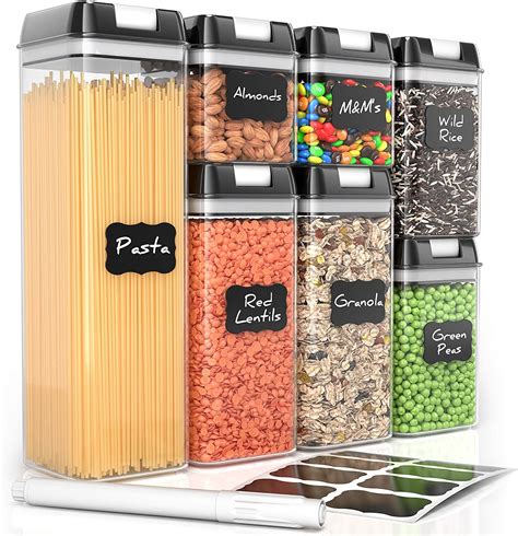 New Pcs Food Airtight Storage Container Set Cy Uncle Wiener S