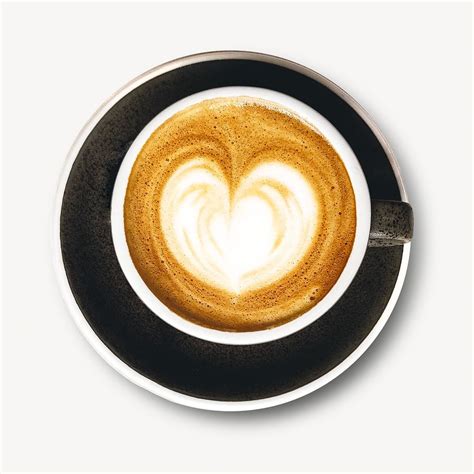 Heart latte art coffee, beverage | Free Photo - rawpixel