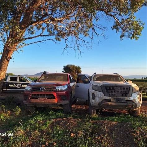 En Fresnillo Fuerzas De Seguridad Recuperaron Veh Culos Que Fueron