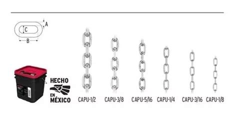 Cadena Pulida De 1 2 Por Metro Fiero 44265 En Venta En Atlixco Puebla