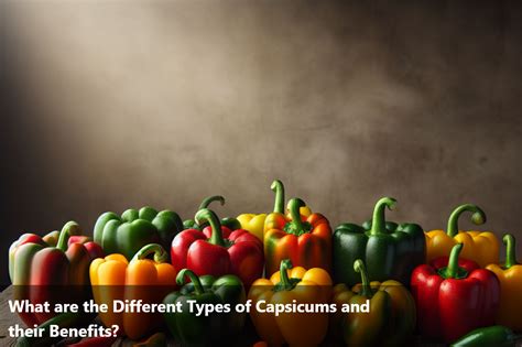 Different Types of Capsicums and Their Health Benefits – DiabeSmart