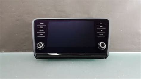 Orig Skoda Octavia Columbus Touch Screen Control Panel Satnav Ebay