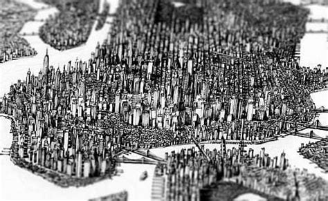 Pen and Ink Cityscapes by Ben Sack