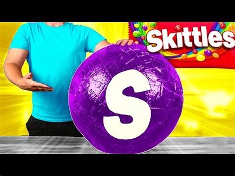 Giant Skittles | How To Make The World’s Largest DIY Skittles by VANZAI ...