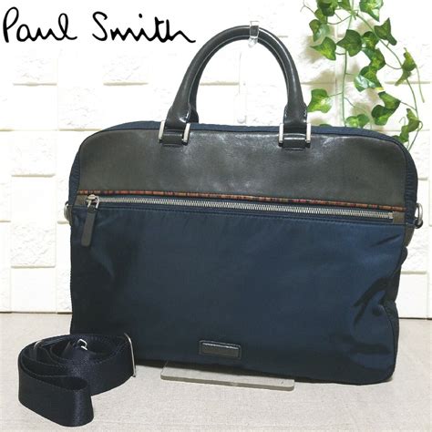 Paul Smith 【美品】ポールスミス ビジネスバッグ 2way ナイロン レザーの通販 By Puripuri Shop｜ポールスミスならラクマ