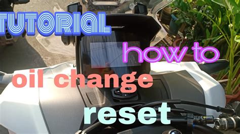 HONDA ADV 160 OIL CHANGE RESET TUTORIAL YouTube