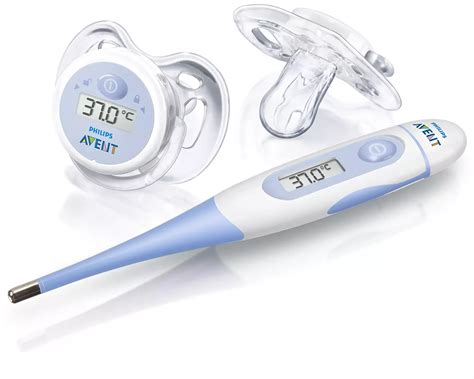 Digital Baby Thermometer Set Sch54000 Avent