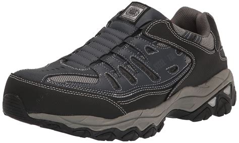 Skechers Work Skechers Mens Cankton Steel Toe Construction Shoe