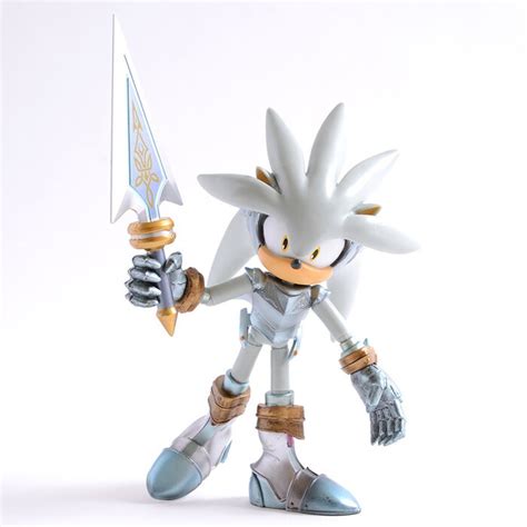 5” Metallic Series Silver Sir Galahad Sonic The Hedgehog Tokyo