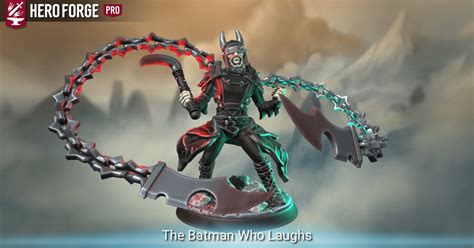 The Batman Who Laughs Made With Hero Forge