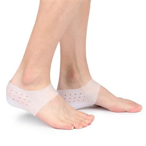 Concealed Footbed Enhancers Invisible Height Increase Silicone Insoles